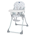 Стульчик для кормления Chicco Pocket Meal (Light Grey
						
					) — Фото