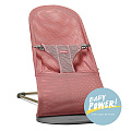 Детское кресло-шезлонг BabyBjorn Bliss Mesh (05 / Темно-розовый
						
					) — Фото