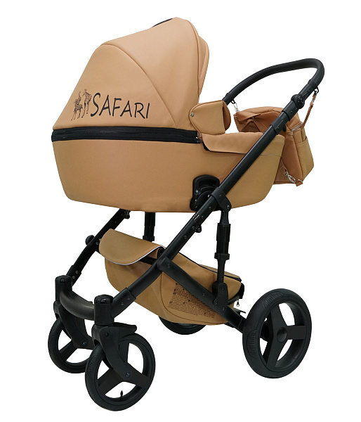 Детская коляска Ray Ultra Ecco 2 в 1, 100% эко-кожа фото 4