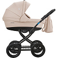 Детская коляска AroTeam Cocoline Prima 18 2 в 1, эко-кожа (02 Светло-Бежевый
						
					) — Фото