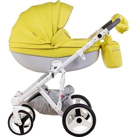 Детская коляска BeBe-Mobile Biagio S 3 в 1, экокожа