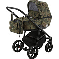 Детская коляска BeBe-Mobile Gusto 2 в 1, ткань+эко-кожа (GU24 Хаки
						
					) — Фото