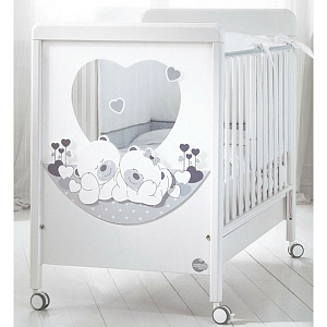 Детская кроватка Baby Expert Carezza, колесо