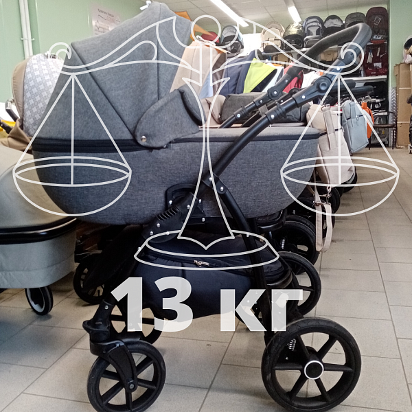 Детская коляска Jaxee Mary 2 в 1 фото 17