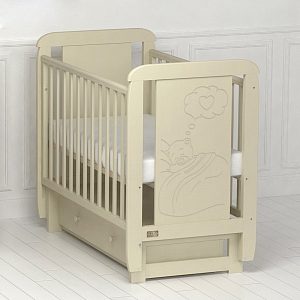 Детская кроватка Kitelli (Kito) Amore, поперечный маятник/ящик
