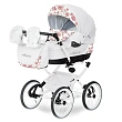 Детская коляска Caretto Michelle Lux 2 в 1, 100% эко-кожа - Фото