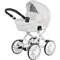 Детская коляска BeBe-Mobile Gulia Deluxe Carbon 2 в 1, эко-кожа (10S
						
					) — Фото