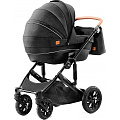 Детская коляска Kinderkraft Prime 2 в 1 (Black
						
					) — Фото