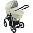 Детская коляска Jedo Memo Fyn 4DS EX 2 в 1, эко-кожа, шасси серебро Srebrne - Фото