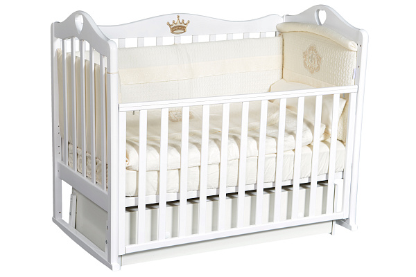 Детская кроватка Антел Karolina 5, универсальный маятник/ящик фото 1