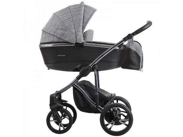 Детская коляска Bebetto Bresso Premium Class Dark 2020 2 в 1 фото 3