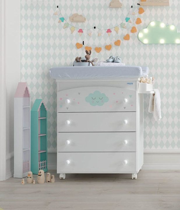 Детский пеленальный комод Micuna Lili B-970 — как выглядит в жизни