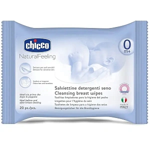 74755 Очищающие салфетки для груди Chicco