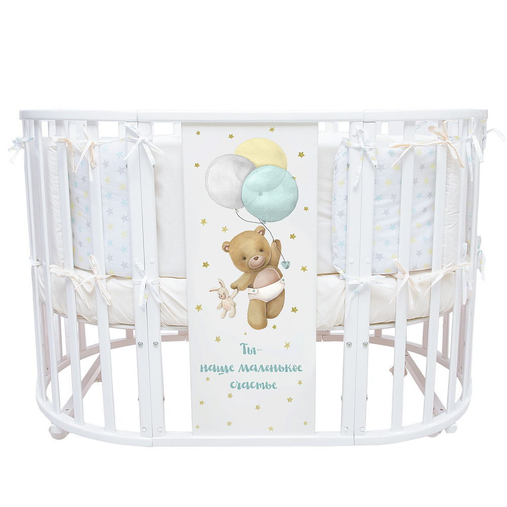 Детская кроватка-трансформер Indigo Baby Sleep 7 в 1 - Фото