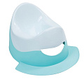 Горшок с подножкой Bebe Confort 12-36 мес (белый/голубой) — Фото