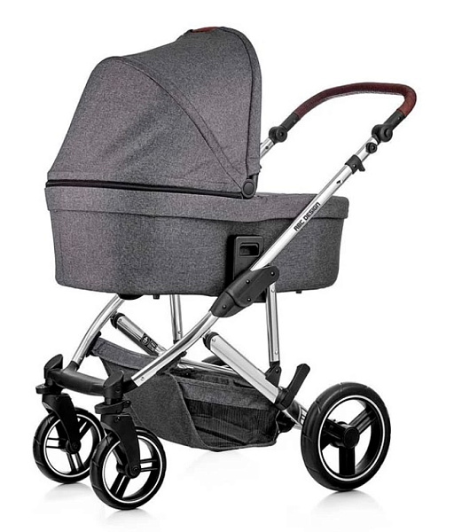 Детская коляска ABC-Design Catania 4 2023 2 в 1 на серебряной раме фото 3