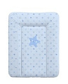 Мягкий пеленальный матрац Ceba Baby на комод 70 x 50 см (W-143-066-160 Stars Blue) — Фото