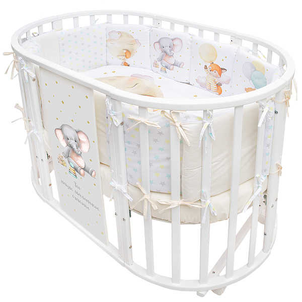 Детская кроватка-трансформер Indigo Baby Sleep 7 в 1 фото 1