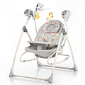Детские колыбель-качели Carrello Nanny 3 в 1 CRL-0005 (Grey Planet
						
					) — Фото
