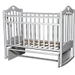 Детская кроватка Антел Каролина 3 поперечный маятник,без ящика - Фото
