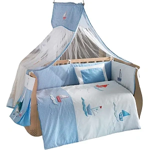 Комплект постельного белья Kidboo Blue Marine 6 предметов
