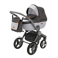 Детская коляска Adamex Elsa 2 в 1, ткань+эко-кожа (V8
						
					) — Фото