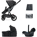 Детская коляска Concord Wanderer Mobility Set 3 в 1 (Raven Black
						
					) — Фото