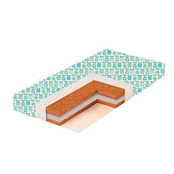 AC-12 Матрас в кроватку Bambola Aria Comfort  12 см, Бязь 60х120