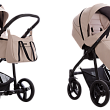Детская коляска Bebetto Verturro Pro 2 в 1, 100% экокожа - Фото