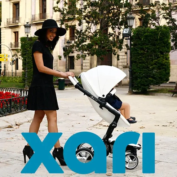 Детская коляска Mima Xari Flair 3G 2 в 1, кожа, шасси Aluminium фото 21