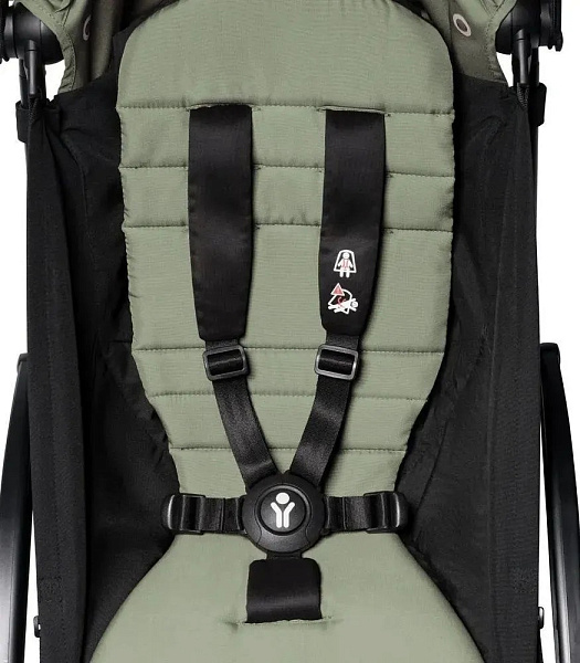 Детская коляска Babyzen Yoyo 2 Bassinet 2 в 1 на черной раме фото 3