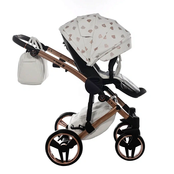 Детская коляска Junama Glow V2 3 в 1 на медной раме фото 19