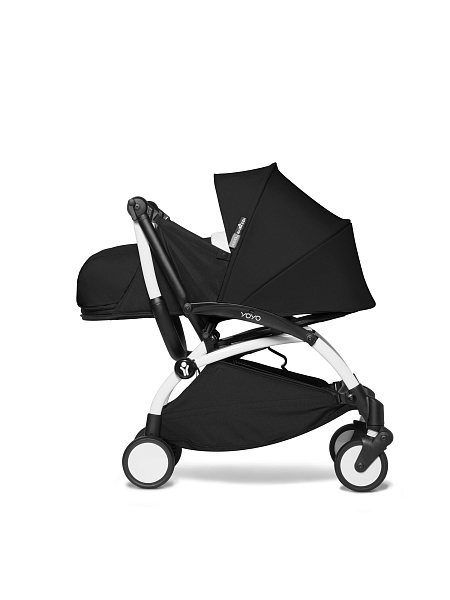 Детская коляска Babyzen Yoyo 2 Newborn Pack 2 в 1 на белой раме фото 1