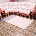 Детский игровой складывающийся коврик AlzipMat Color Folder SG CF-240SG (Eco Duo Gray - Pink
						
					) — Фото