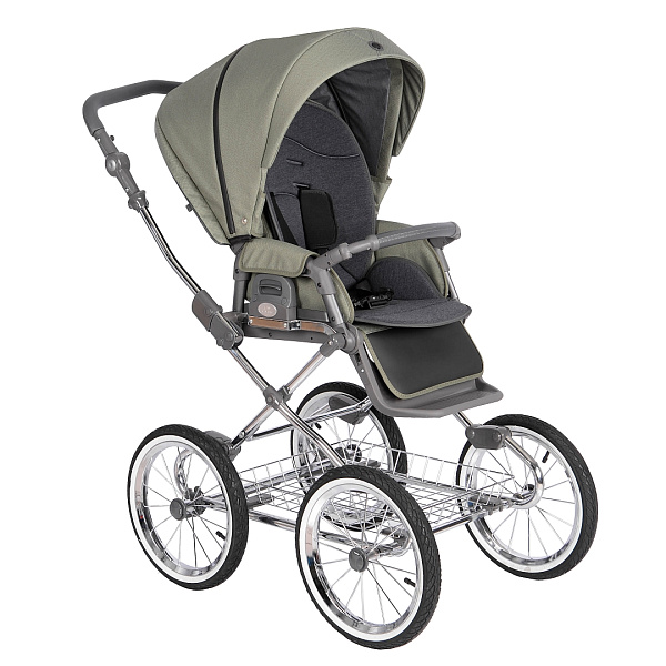 Детская коляска Roan Bass Next Classic 2 в 1, колесо D-14 фото 3