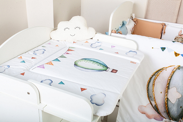 Комплект постели в кроватку Топотушки Новое путешествие, 6 предметов фото 4