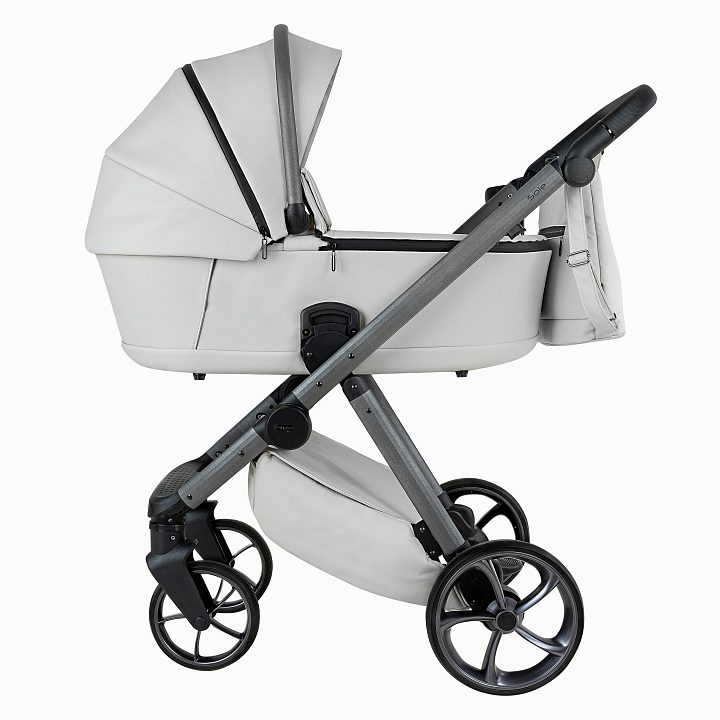 Детская прогулочная коляска Nika Kids НИКА Санки Наши Детки Динозаврики — как выглядит в жизни