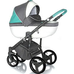 Детская коляска BeBe-Mobile Ravenna Sport 2 в 1, ткань+эко-кожа