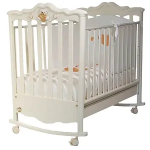 Детская кроватка Baby Expert Romantico, полозья