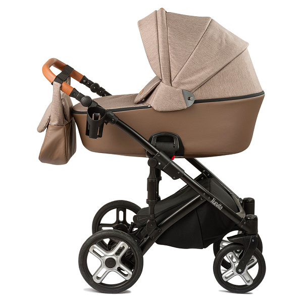 Детская коляска Nuovita Carro Sport 2 в 1, ткань+эко-кожа фото 2
