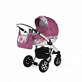 Детская коляска Adamex Barletta Акварель 3 в 1 (77G
						
					) — Фото
