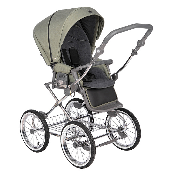 Детская коляска Roan Bass Next Classic 2 в 1, колесо D-14 фото 5