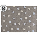Ковер в детскую Lorena Canals Tricolor Polka Dots (серый-голубой C-TT-2) — Фото