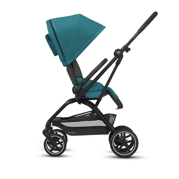 Детская прогулочная коляска Cybex Eezy S Twist Plus 2 на черной раме фото 11
