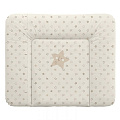 Матрац пеленальный Ceba Baby Себа Беби 70*85 см мягкий на комод (Stars beige W-134-066-111
						
					) — Фото
