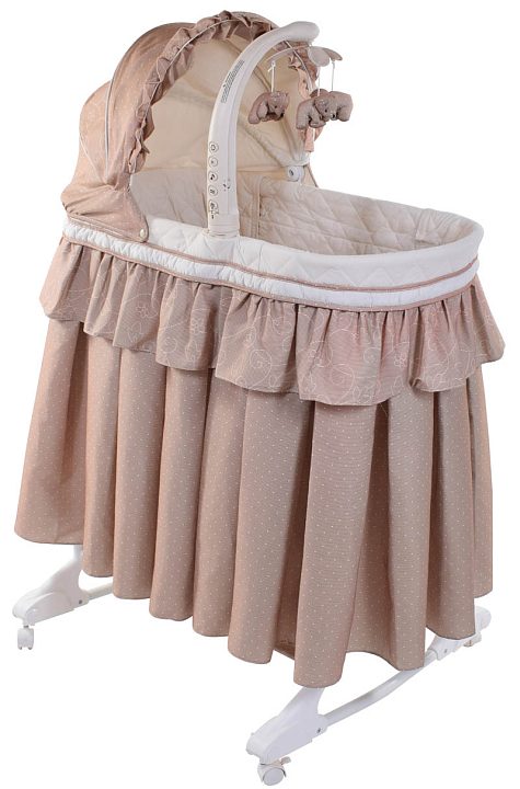 Колыбель Simplicity 3060 TFS с пультом, полозья/ящик — как выглядит в жизни