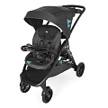 Детская прогулочная коляска для двойни Chicco Stroll'In'2 (Octane
						
					) — Фото