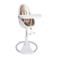 Стульчик для кормления Bloom Fresco Chrome GOLD + comfort set (Белый/золотая вставка
						
					) — Фото