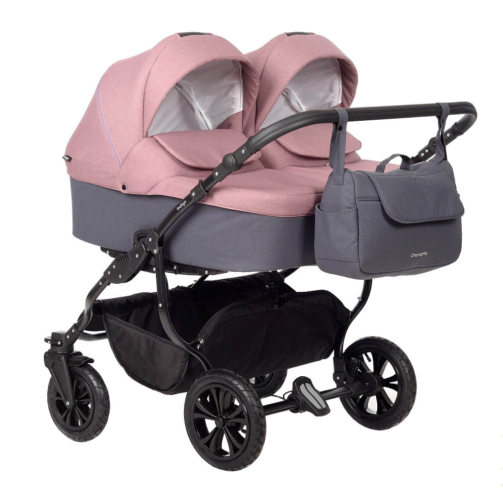 Детская коляска Indigo Charlotte Sity Duo 2 в 1 - Фото