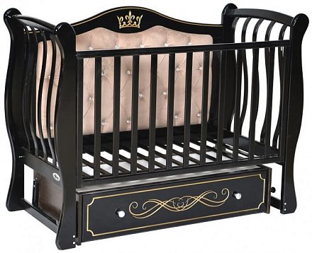 Детская кроватка Oliver Brianna Elegance, маятник/ящик